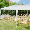 10 x 20 Feet Waterproof Canopy Tent with Tent Peg and Wind Rope