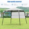 6 x 6 Feet Pop-up Canopy Tent with Carry Bag and 4 Stakes